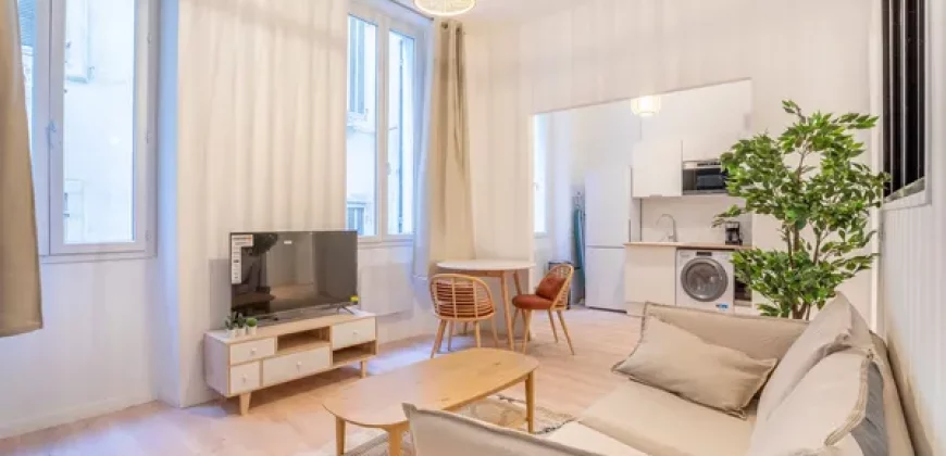 Location d’un T2 meublé au 57 Boulevard de Paris, 13002, Marseille