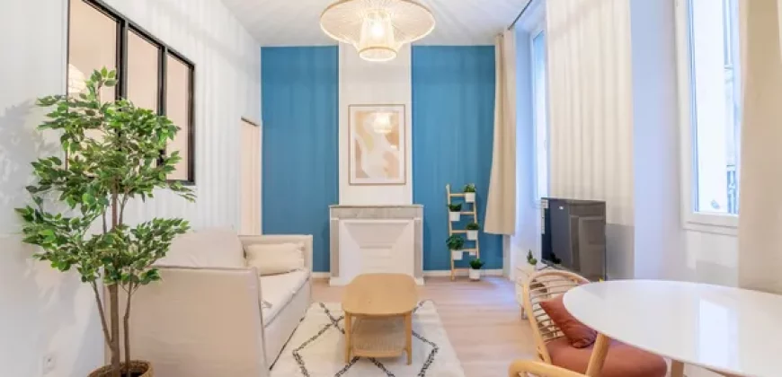 Location d’un T2 meublé au 57 Boulevard de Paris, 13002, Marseille