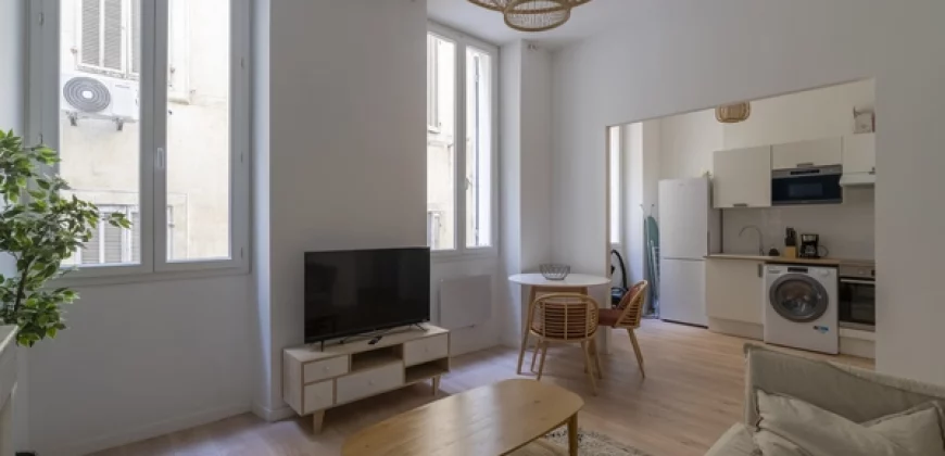 Location d’un T2 meublé au 57 Boulevard de Paris, 13002, Marseille