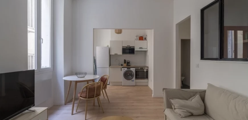 Location d’un T2 meublé au 57 Boulevard de Paris, 13002, Marseille